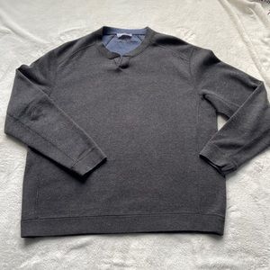 Tommy Bahama L reversible sweater Blue/black